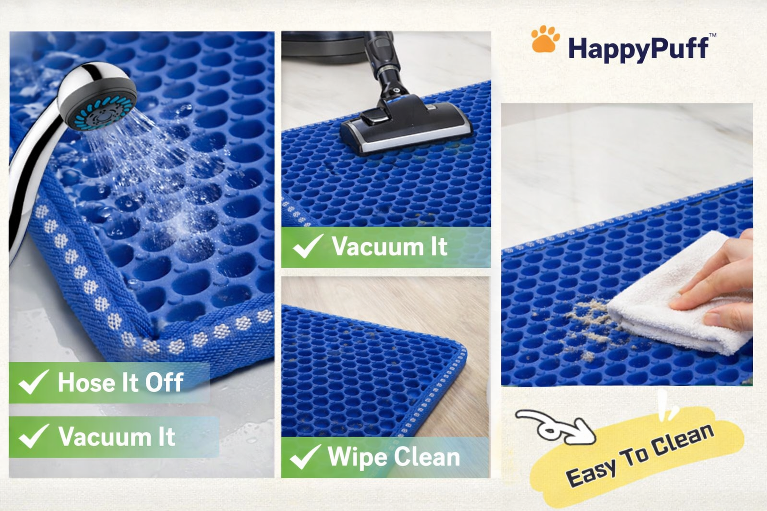 HappyPup CleanStep Litter Mat