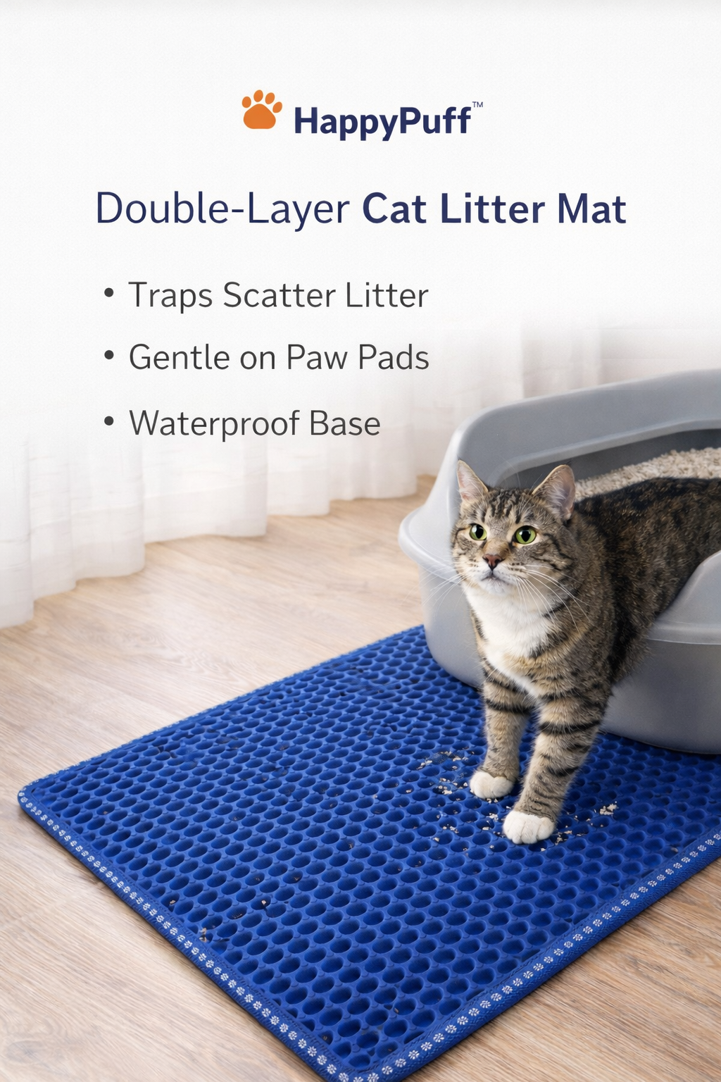 HappyPup CleanStep Litter Mat